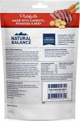 Original Ultra Platefulls Tender Carrot, Potato & Beef Recipe Wet Dog Food, 9-oz pouch, case of 12