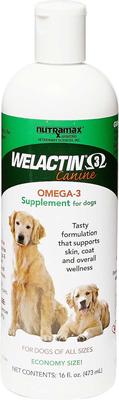 Bundle: Nutramax Welactin Canine Omega-3 Liquid + Dasuquin with MSM Joint Health Chewable Tablets Large Dog Supplement