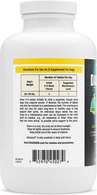 Bundle: Nutramax Welactin Canine Omega-3 Liquid + Dasuquin with MSM Joint Health Chewable Tablets Large Dog Supplement