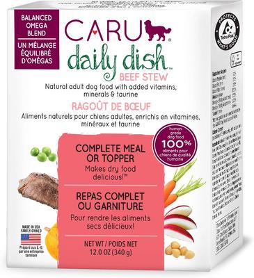 Daily Dish Beef Stew Grain-Free Wet Dog Food, 12-oz, case of 12