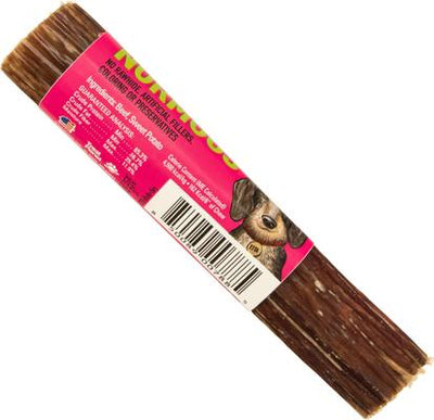 Esophanormous - Golosinas masticables para perros de 5 pulgadas con sabor a carne de res y batata, 1 unidad