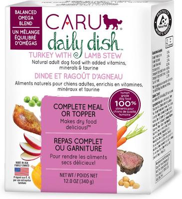 Daily Dish Beef Stew Grain-Free Wet Dog Food, 12-oz, case of 12