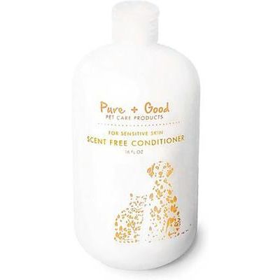 Acondicionador sin aroma para perros y gatos, botella de 16 onzas líquidas