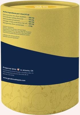 Hip & Joint Soft Chew Supplement for Dogs, 55 count