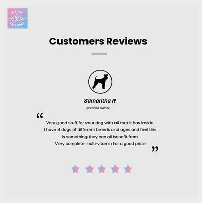 All-in-One Vitamins Supplement for Dogs, 60 count