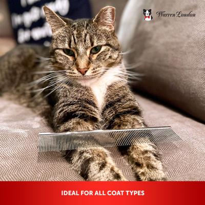 Cool Metal Dog & Cat Comb