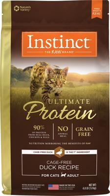 Ultimate Protein Cage-Free Duck Recipe Grain-Free Dry Cat Food, 4-lb bag