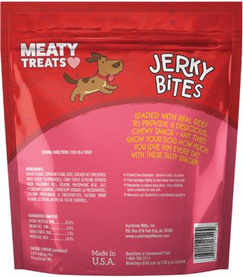 Jerky Bites Beef Flavor Soft & Chewy Dog Treats, 25-oz bag