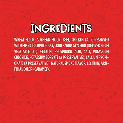 Jerky Bites Beef Flavor Soft & Chewy Dog Treats, 25-oz bag