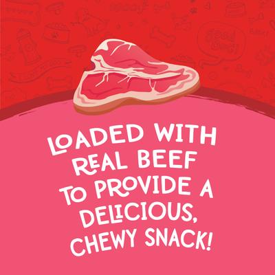 Jerky Bites Beef Flavor Soft & Chewy Dog Treats, 25-oz bag