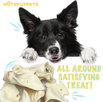 Whole Cow Ears with Base Dog Chew Treats, Large, 5 count