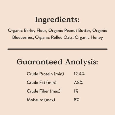 Wild Berry Biscotti Biscuits Crunchy Dog Treats, 12-oz bag