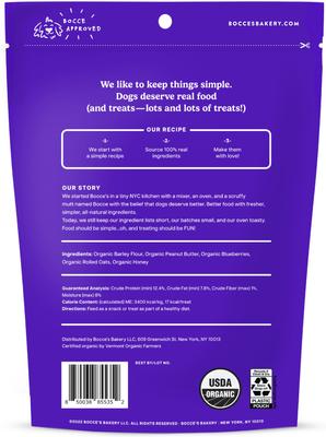 Wild Berry Biscotti Biscuits Crunchy Dog Treats, 12-oz bag