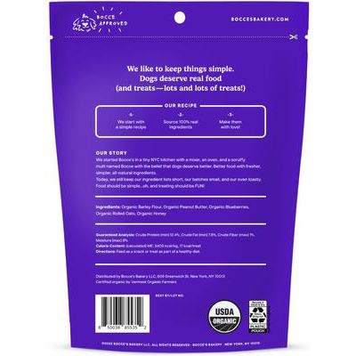 Galletas crujientes Biscotti de frutos del bosque para perros, bolsa de 355 g