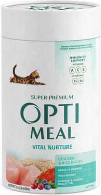 Vital Nurture Kitten Chicken & Rice Recipe Dry Cat Food, 1.4-lb carton tube, case of 2