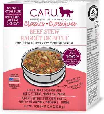 Real Beef Stew Grain-Free Wet Dog Food, 12-oz, case of 12