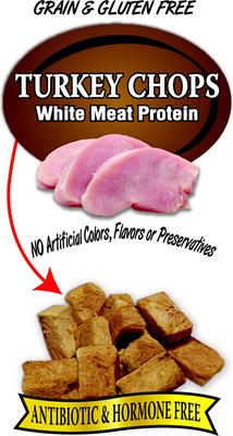 Turkey Chops Raw Freeze-Dried Dog Treats, 2.1-oz bag