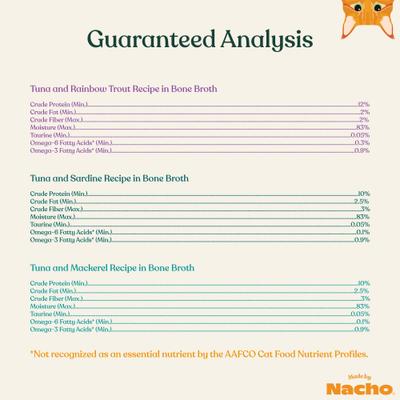 Flaked Fish Variety Pack Grain-Free Wet Cat Food, 3-oz can, case of 12