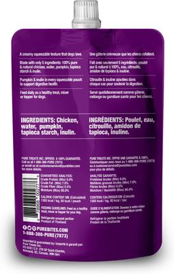 Plus Squeezables- Gut & Digestion Dog Food Toppings, 2.5-oz tube, 15 count