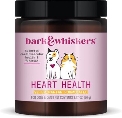 Heart Health Dog & Cat Supplement, 3.17-oz jar