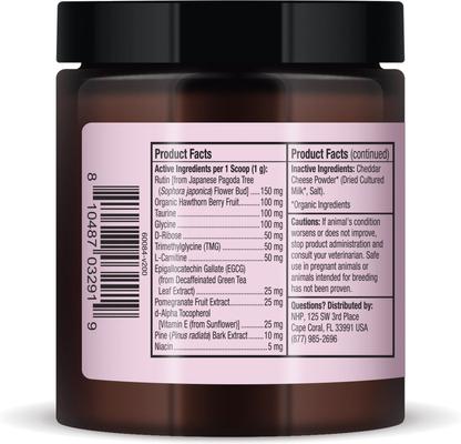 Heart Health Dog & Cat Supplement, 3.17-oz jar