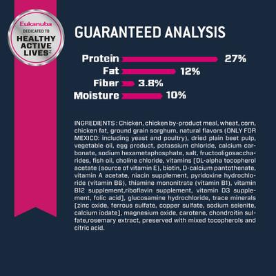 Senior Medium Breed Dry Dog Food, 30-lb bag