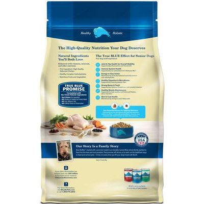 Alimento seco para perros mayores con receta de pollo y arroz integral Life Protection Formula, bolsa de 34 lb