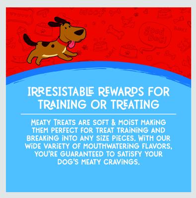 Meatball Delights Smoked Chicken & Rice Recipe Soft & Chewy Dog Treats, 4-lb tub