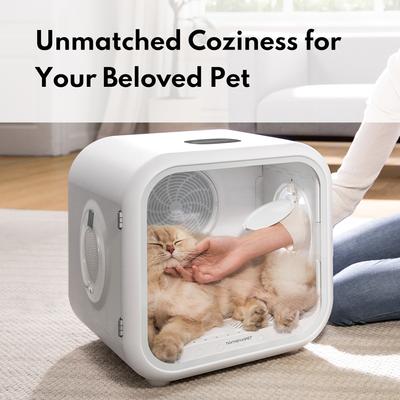 Drybo Plus Dog, Cat & Small Pet Dryer Box, White