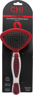 Dual Sided Pin & Bristle Cat Brush
