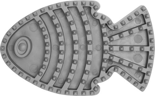 Cat Curry Brush, Gray