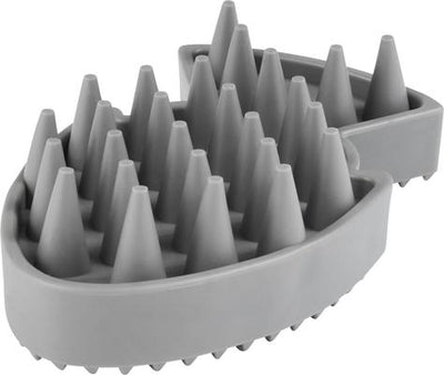 Cat Curry Brush, Gray