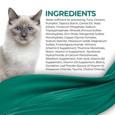 Fine Dining Mousse Tuna with Pumpkin Entree Wet Cat Food, 2.47-oz can, case of 24