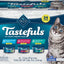 Tastefuls Tuna Entrée in Gravy Flaked Wet Cat Food, 3-oz can, case of 4