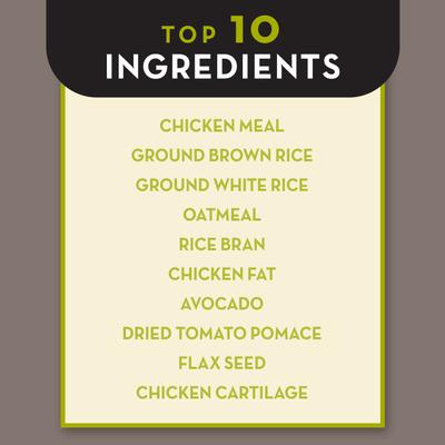 Senior Chicken Meal & Brown Rice Recipe Dry Dog Food, 26-lb bag