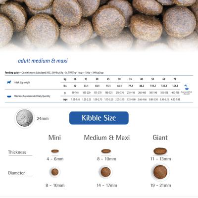 N&D Ocean Codfish & Orange Ancestral Grain Medium & Maxi Adult Dry Dog Food, 26.5-lb bag