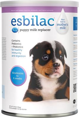 Esbilac Puppy Milk Replacer Powder for Puppies, 28-oz can