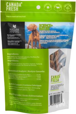 Beef Dog Treats, 6-oz bag