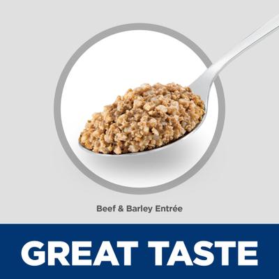 Puppy Small Breed & Mini Breed Beef & Barley Entree Wet Dog Food, 5.8-oz can, 24 count