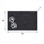 Microfiber Chenille Paw Print Mat, Large