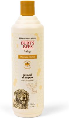 Champú para perros con miel de manuka, avena, aceite de coco, botella de 16 onzas líquidas