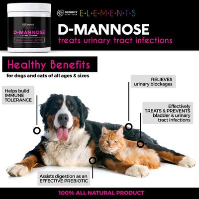 D-Mannose Chicken Flavored Dog & Cat Supplement, 4-oz jar