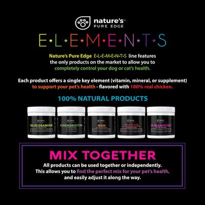 D-Mannose Chicken Flavored Dog & Cat Supplement, 4-oz jar