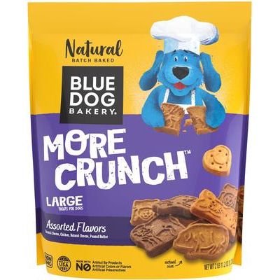 Galletas de mantequilla de maní More Crunch para perros, caja de 18 oz