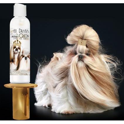 Champú para perros Drama Queen, botella de 237 ml