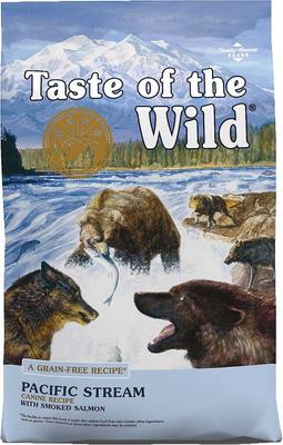 Bundle: Taste of the Wild Pacific Stream Grain-Free Dry + Canned Dog Food