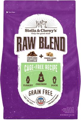 Poultry Flavored Raw Blend Cage Free Recipe Dry Cat Food, 10-lb bag