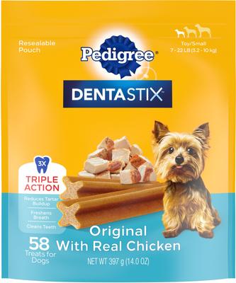 Dentastix Beef Mini Dental Dog Treats, 24 count
