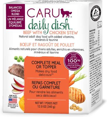 Daily Dish Beef Stew Grain-Free Wet Dog Food, 12-oz, case of 12