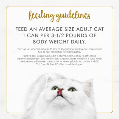 Classic Seafood Feast Variety Pack Canned Cat Food, 3-oz, case of 24